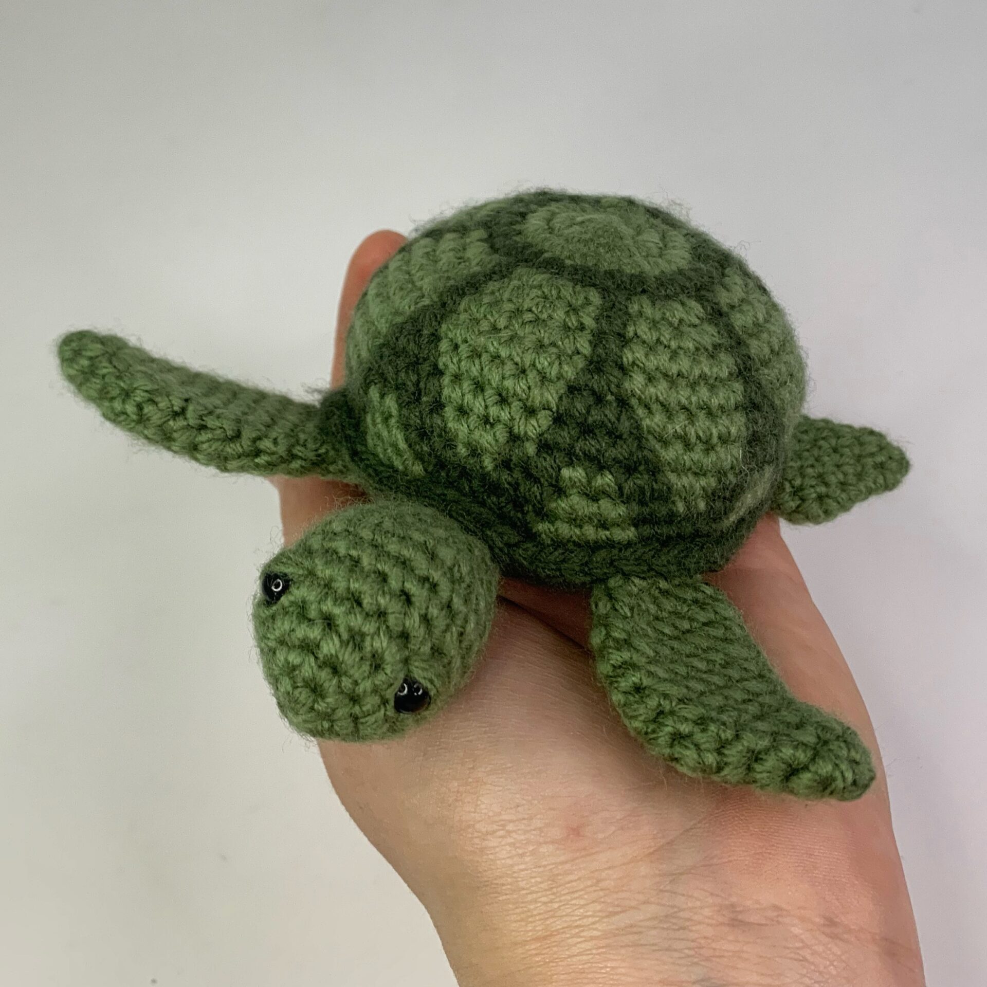 Myrtle the Turtle Realistic Crochet Animal Pattern